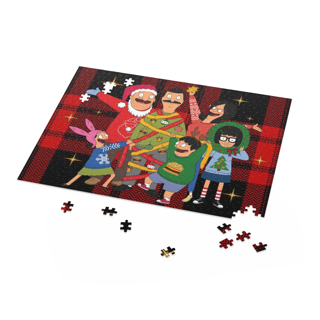 Belcher's Christmas Puzzle Puzzle (120, 252, 500-Piece) - Just Like Bob Bob's Burgers