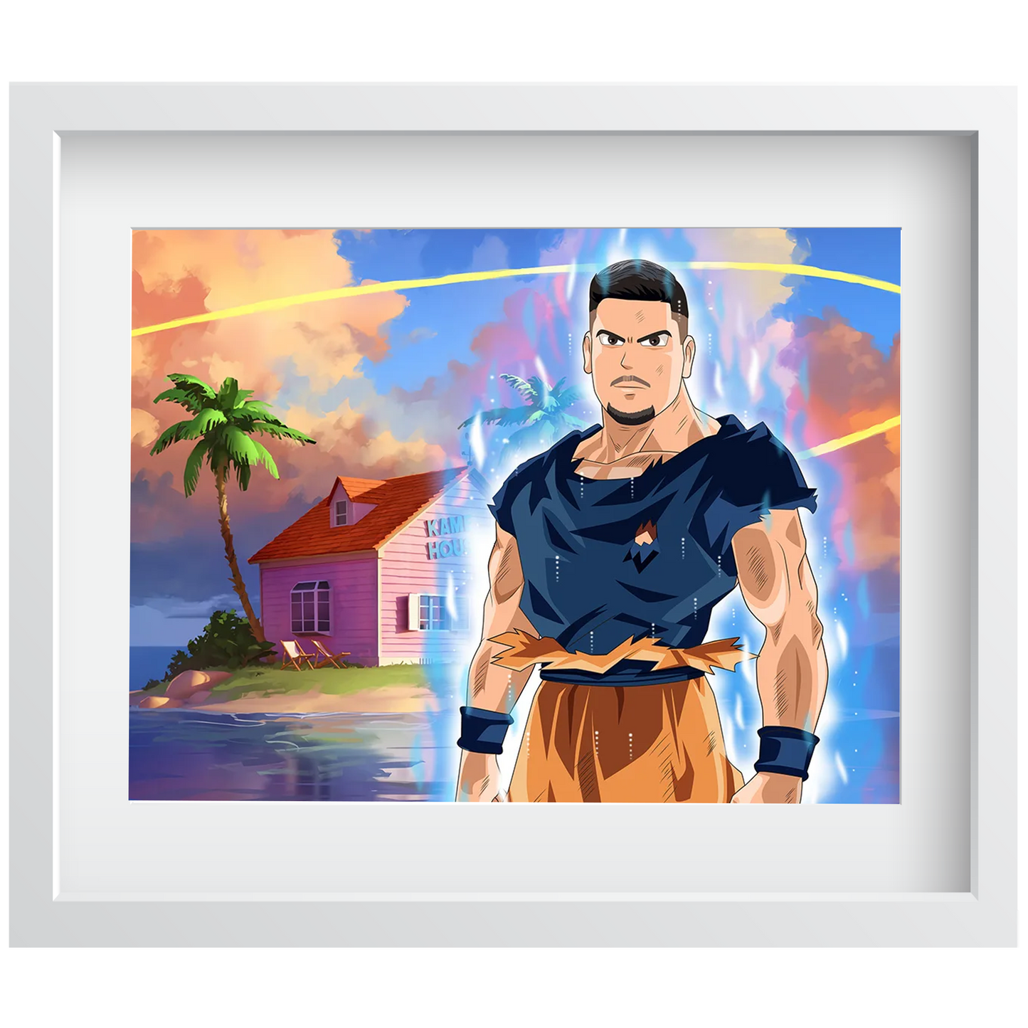 Personalized Just Like Anime Character Portrait - Just Like Bob Bob's Burgers