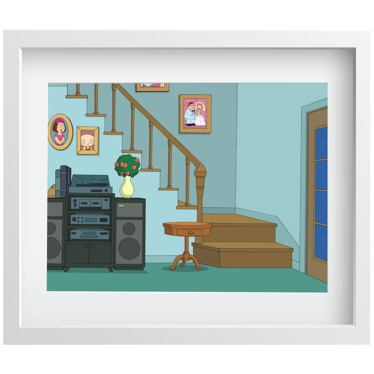 Personalized Just Like Family Guy Character Portrait - Just Like Bob Bob's Burgers