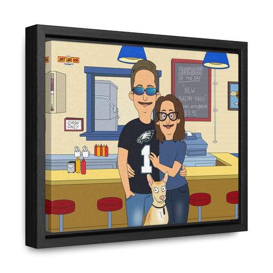 Personalized Framed Gallery Canvas Wraps - Just Like Bob Bob's Burgers