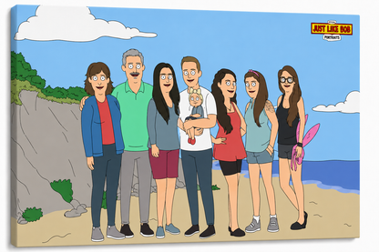 Personalized Just Like Bob Character Portrait - Just Like Bob Bob's Burgers