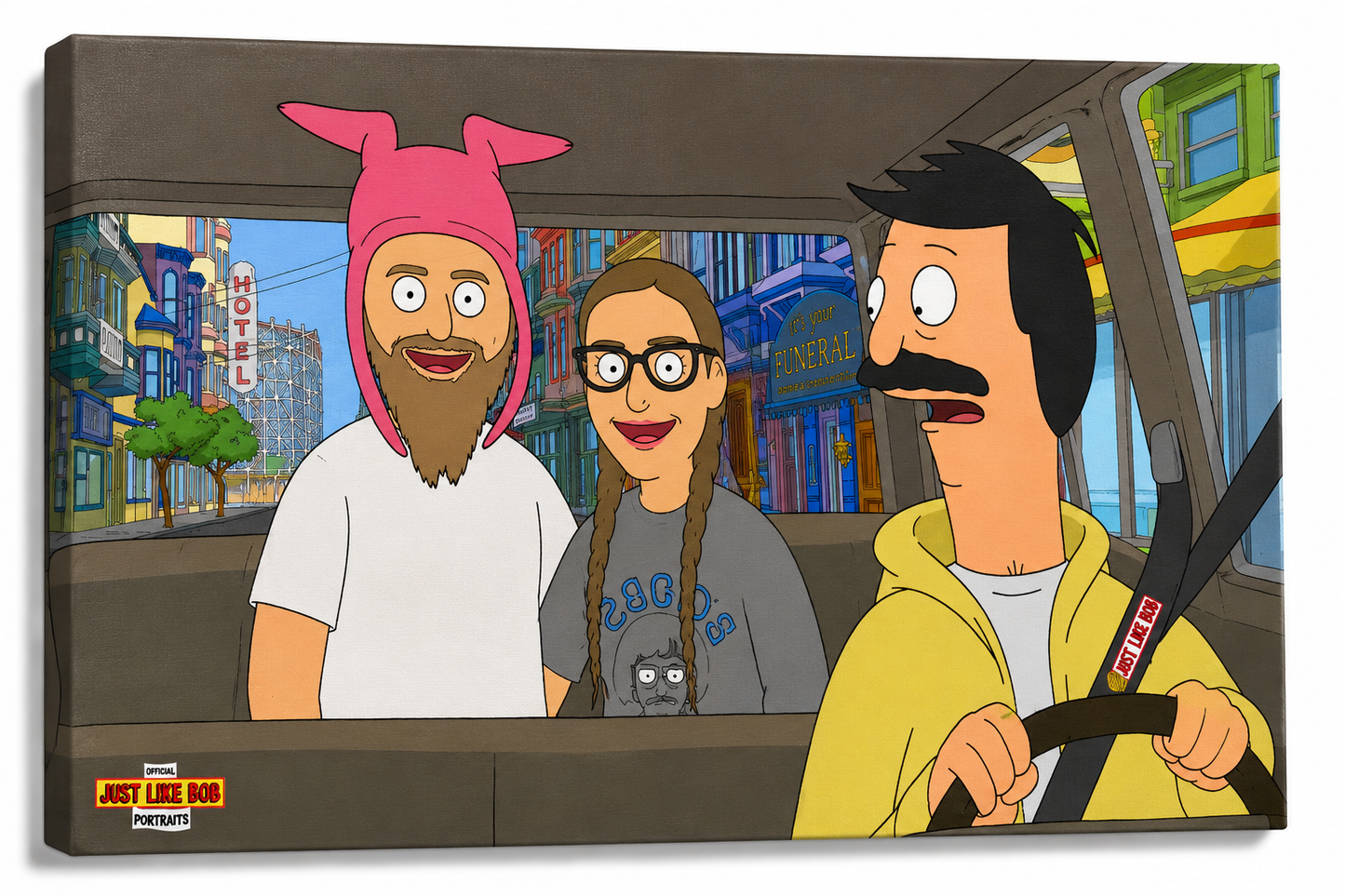 Personalized Just Like Bob Character Portrait - Just Like Bob Bob's Burgers
