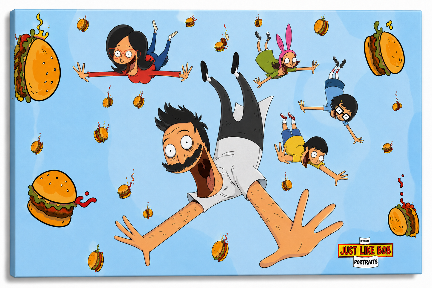 Personalized Just Like Bob Character Portrait - Just Like Bob Bob's Burgers