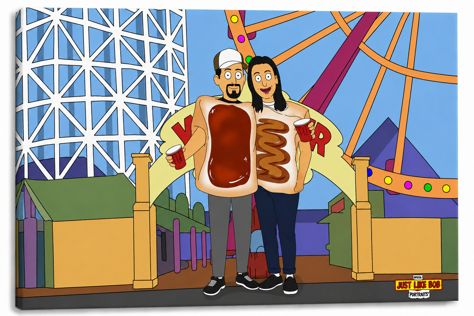 Personalized Just Like Bob Character Portrait - Just Like Bob Bob's Burgers