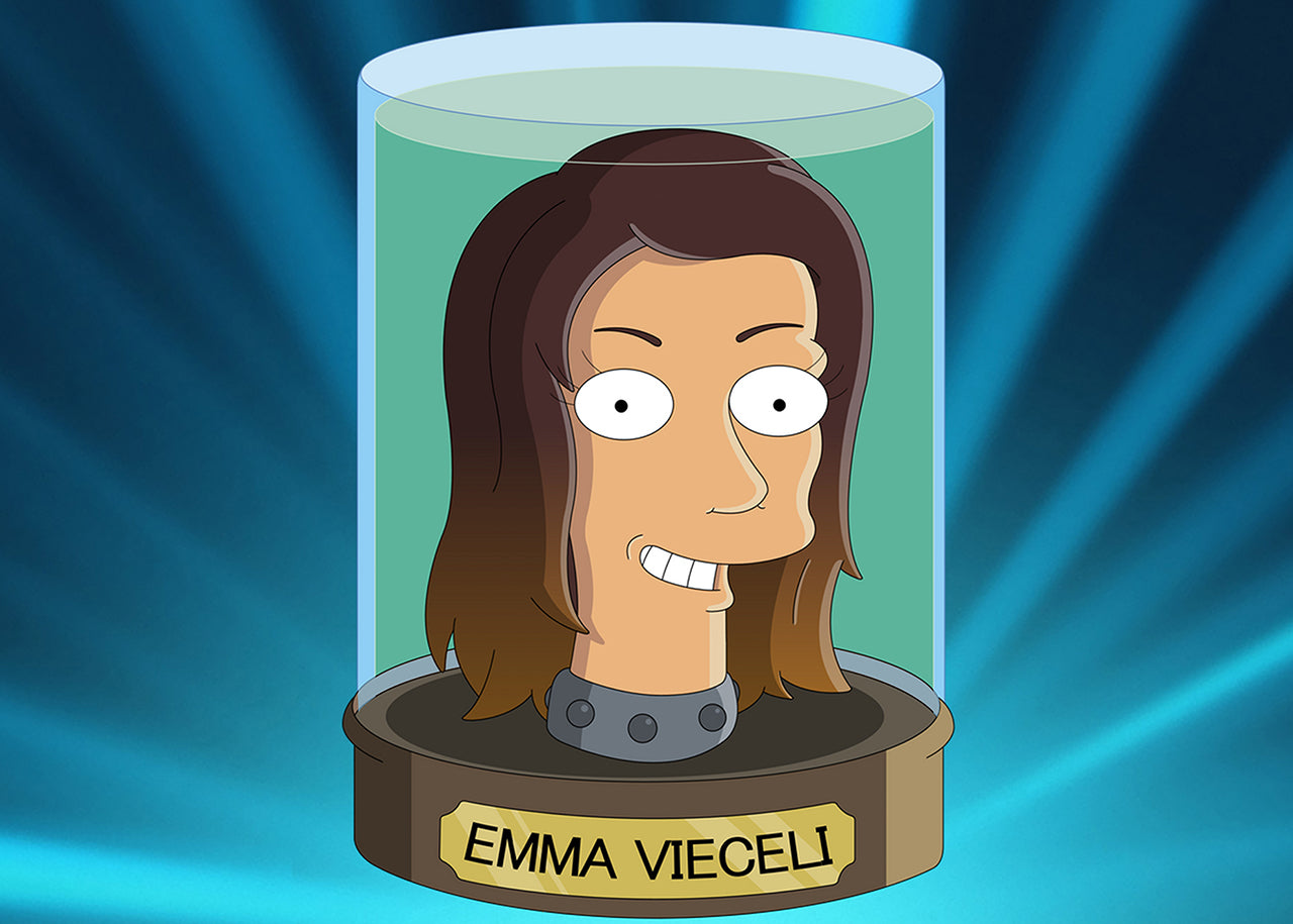 Personalized Just Like Futurama Character Portrait - Just Like Bob Bob's Burgers