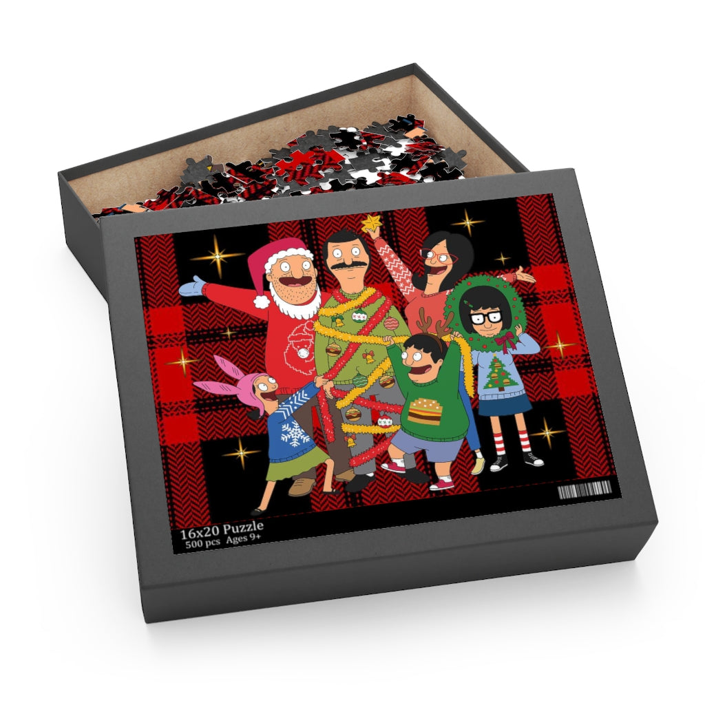 Belcher's Christmas Puzzle Puzzle (120, 252, 500-Piece) - Just Like Bob Bob's Burgers