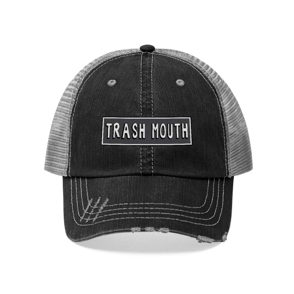 Trash Mouth Embroidered Trucker Hat - Just Like Bob Bob's Burgers