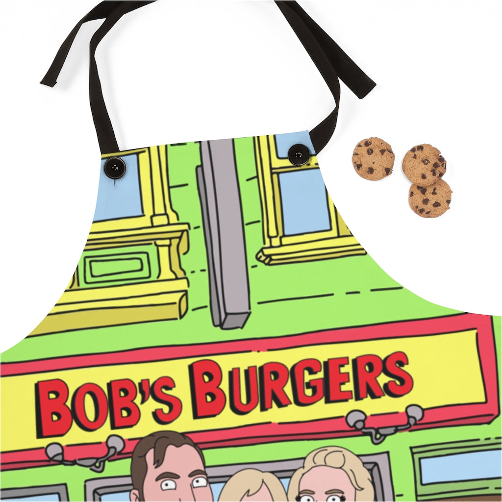 Personalized Chef Apron - Just Like Bob Bob's Burgers
