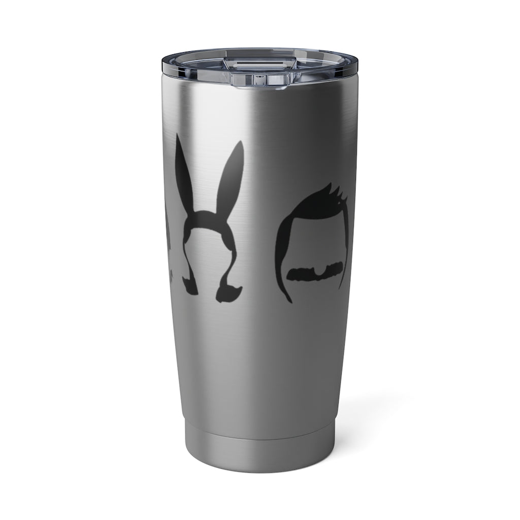 Bob's Burgers 20oz Tumbler Black - Just Like Bob Bob's Burgers