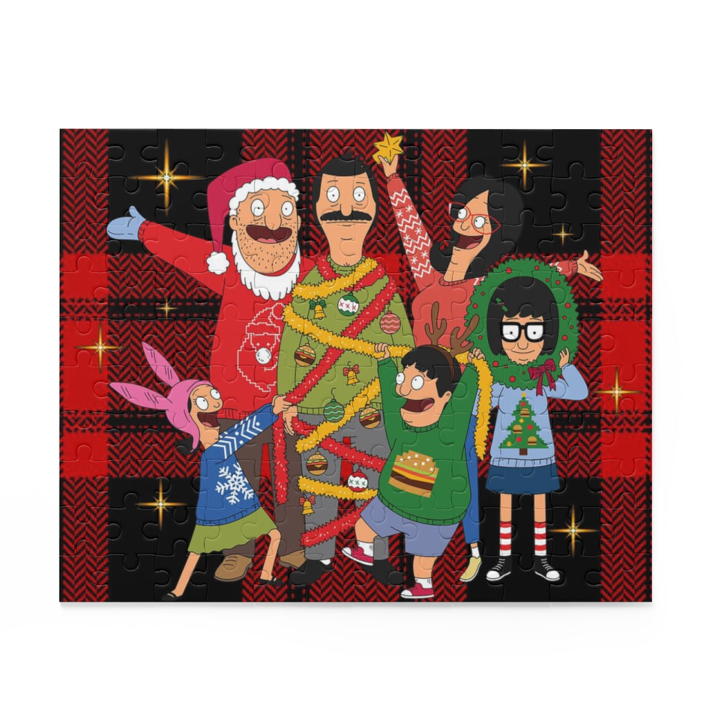 Belcher's Christmas Puzzle Puzzle (120, 252, 500-Piece) - Just Like Bob Bob's Burgers