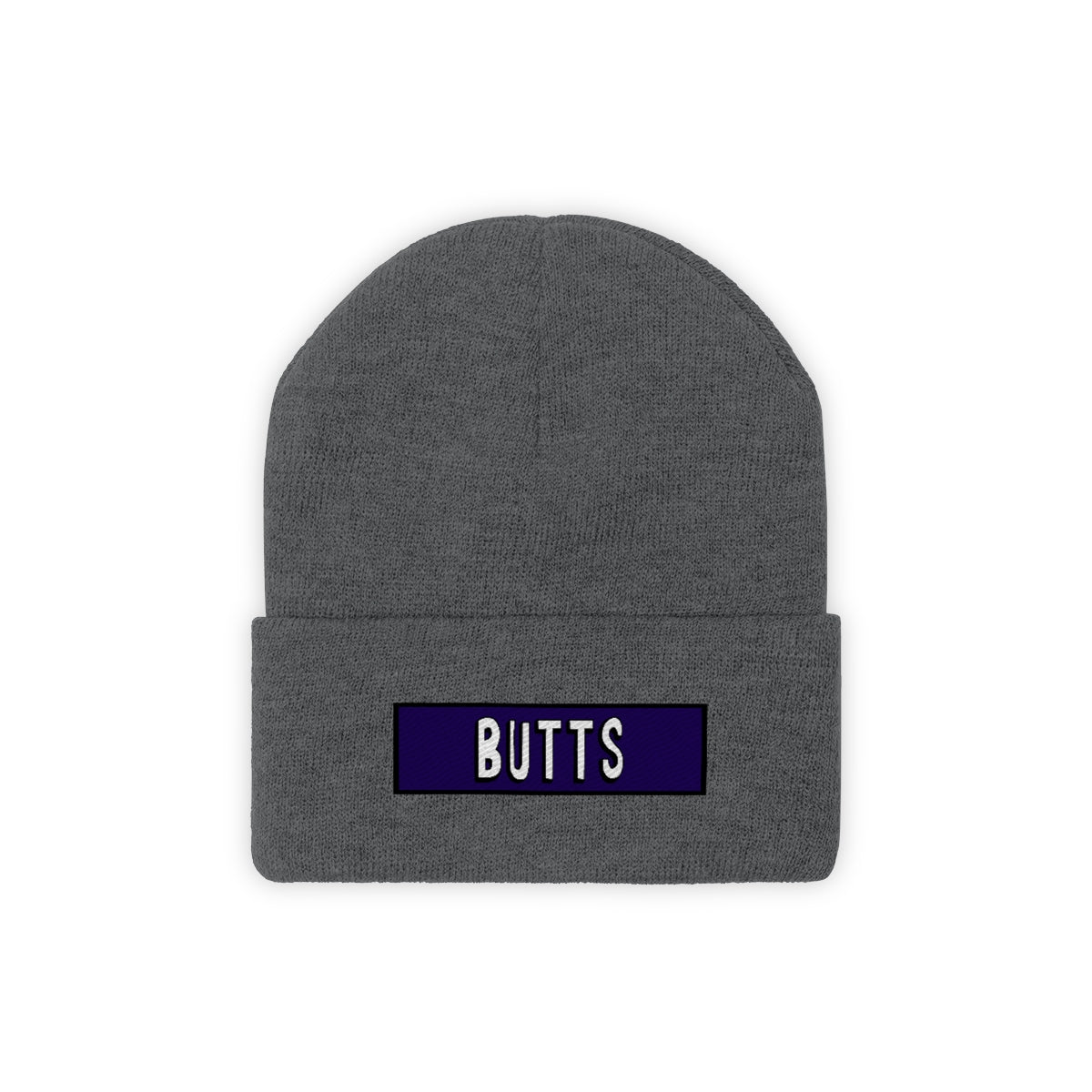 Butts Embroidered Beanie - Just Like Bob Bob's Burgers