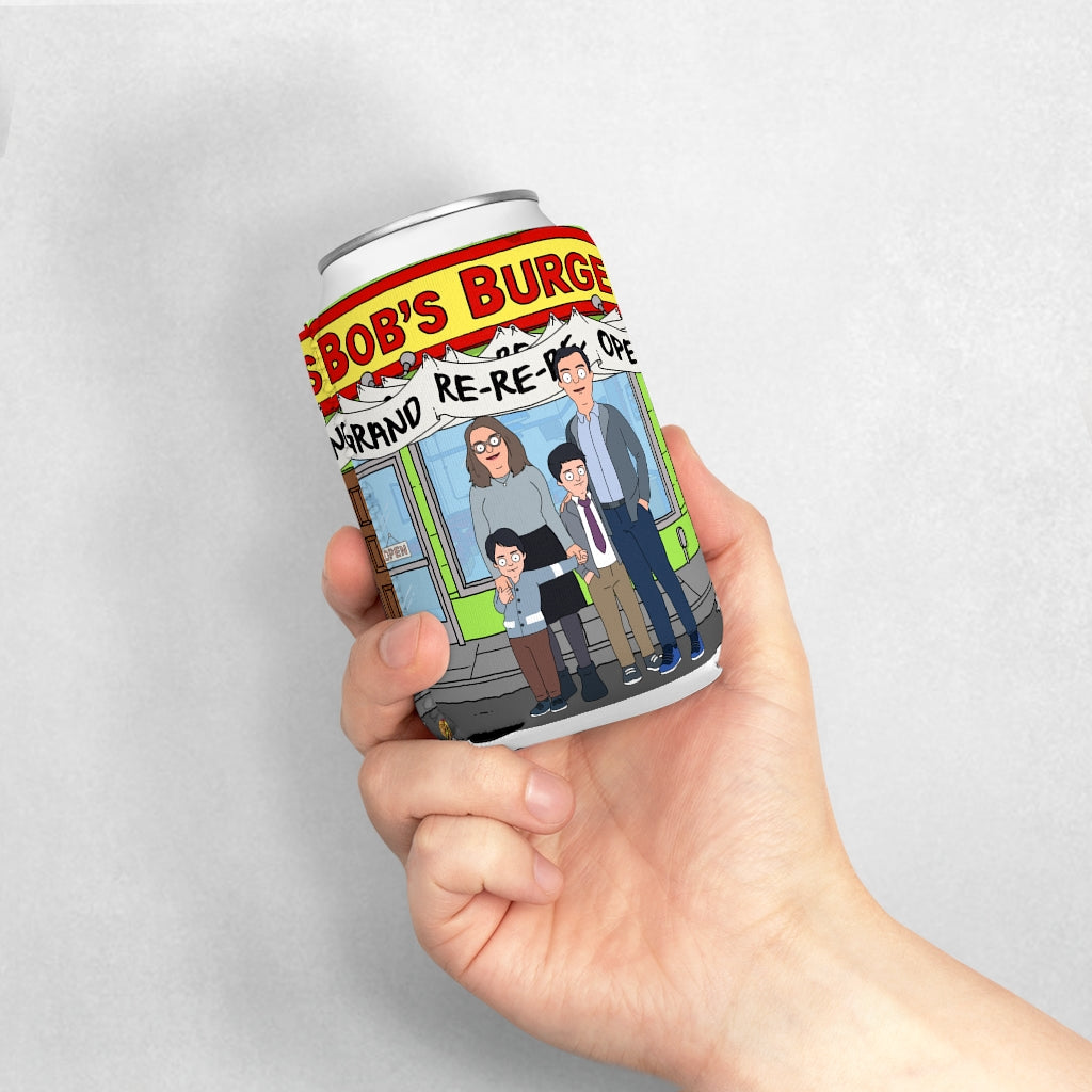 Personalized Can Cooler Sleeve - Just Like Bob Bob's Burgers