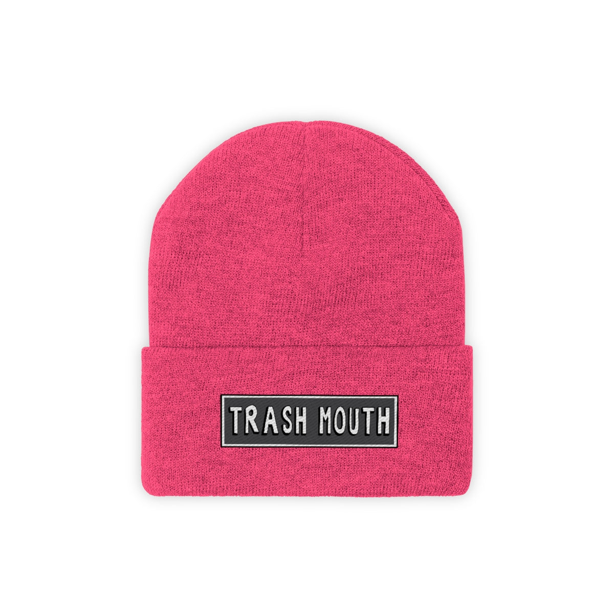 Trash Mouth Embroidered Beanie - Just Like Bob Bob's Burgers