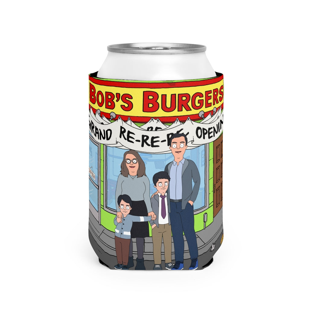 Personalized Can Cooler Sleeve - Just Like Bob Bob's Burgers