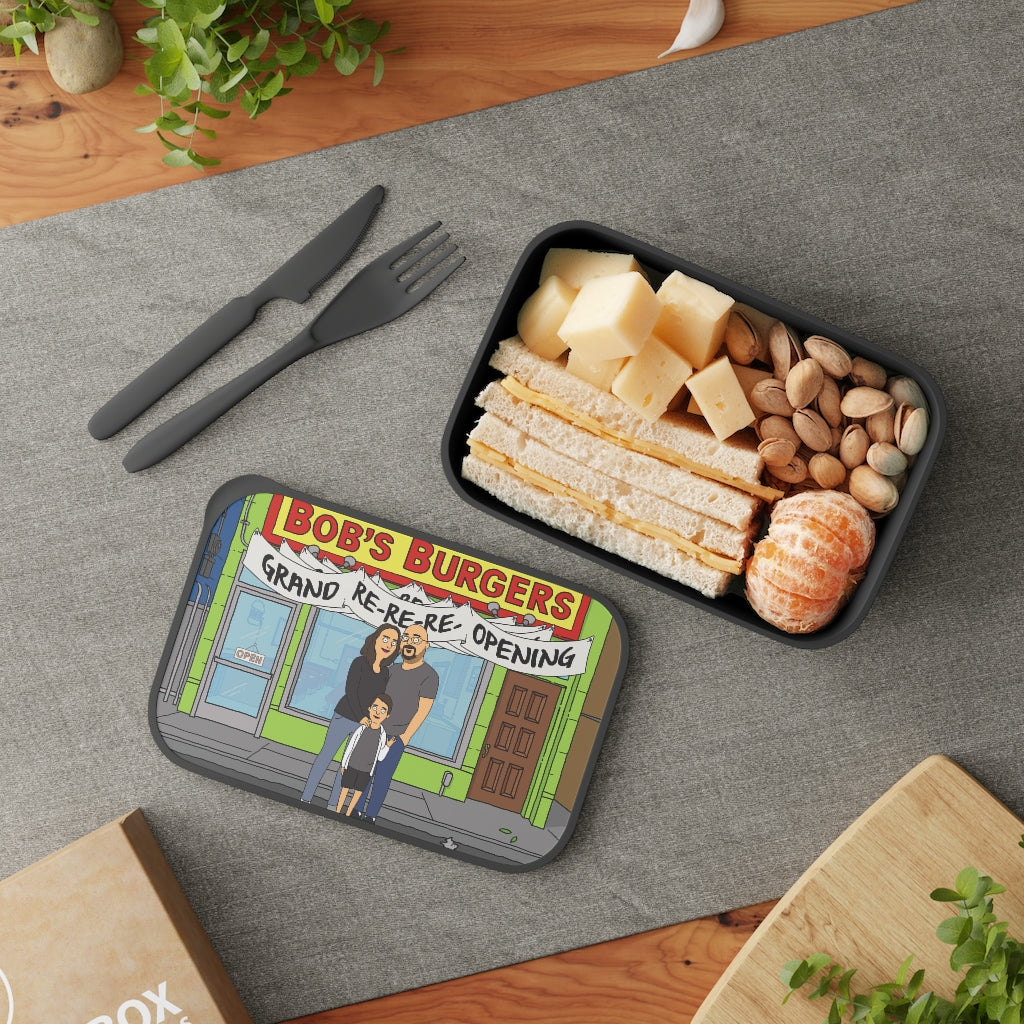 Personalized Bento Box and Utensils