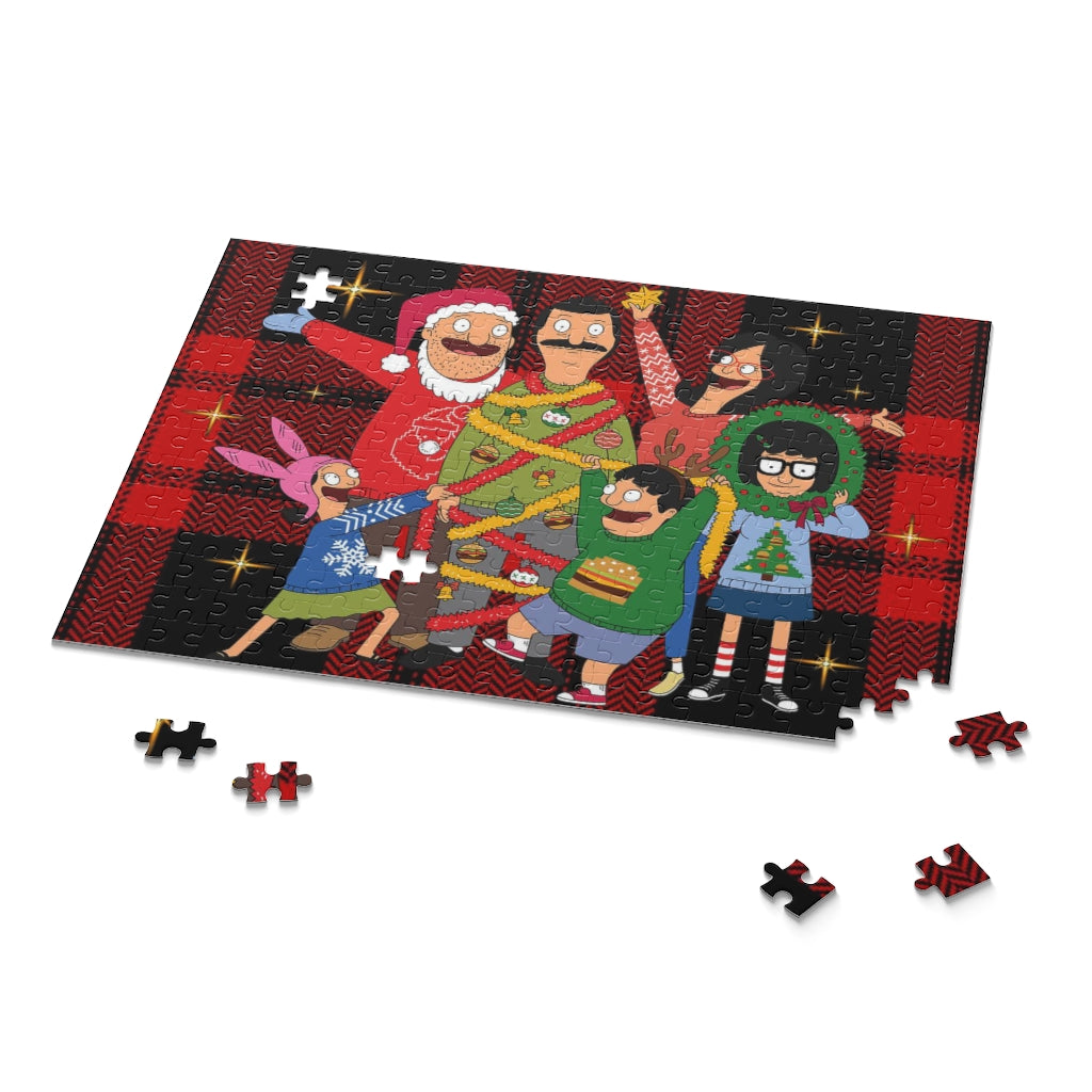Belcher's Christmas Puzzle Puzzle (120, 252, 500-Piece) - Just Like Bob Bob's Burgers