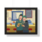 Personalized Premium Framed Print - Just Like Bob Bob's Burgers