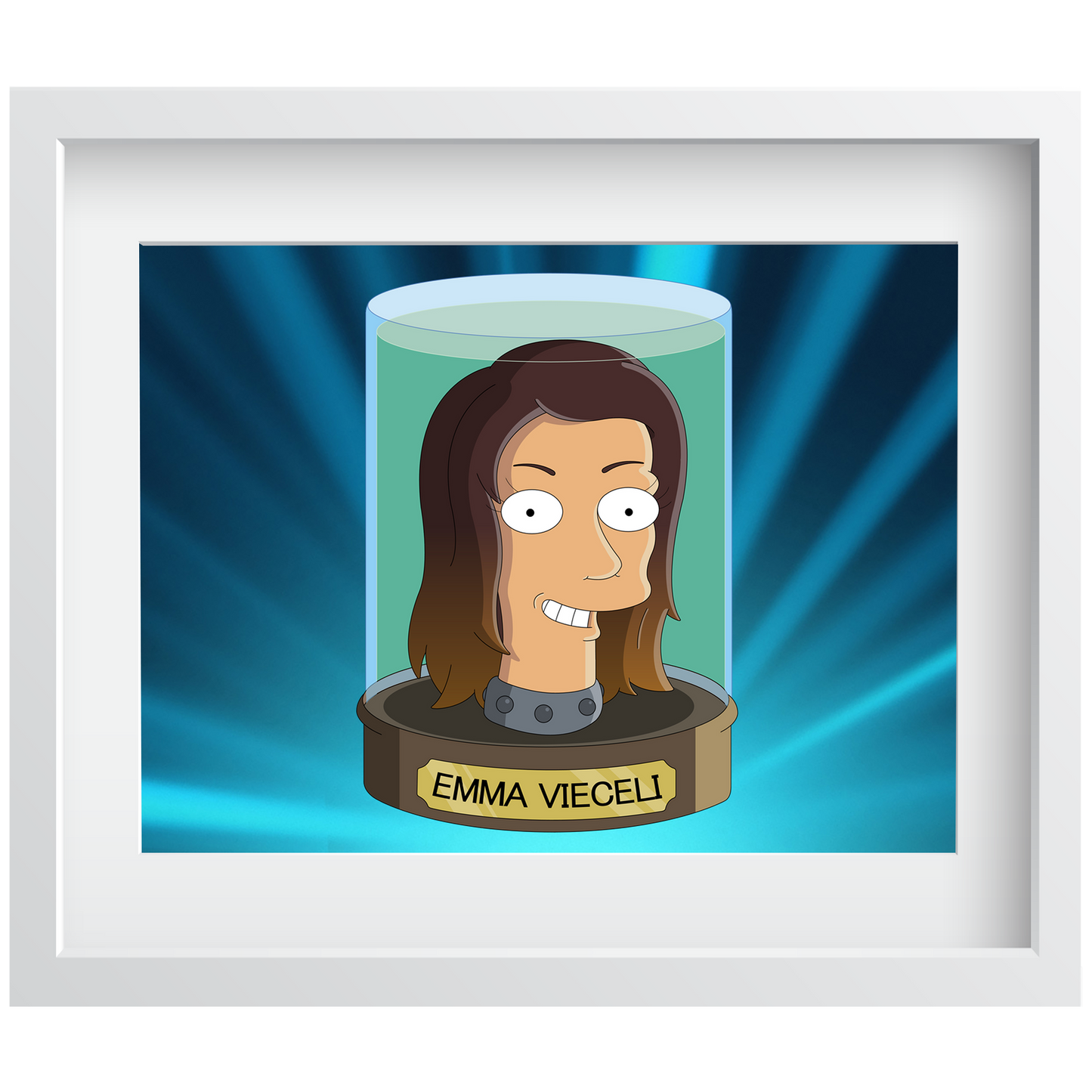 Personalized Just Like Futurama Character Portrait - Just Like Bob Bob's Burgers