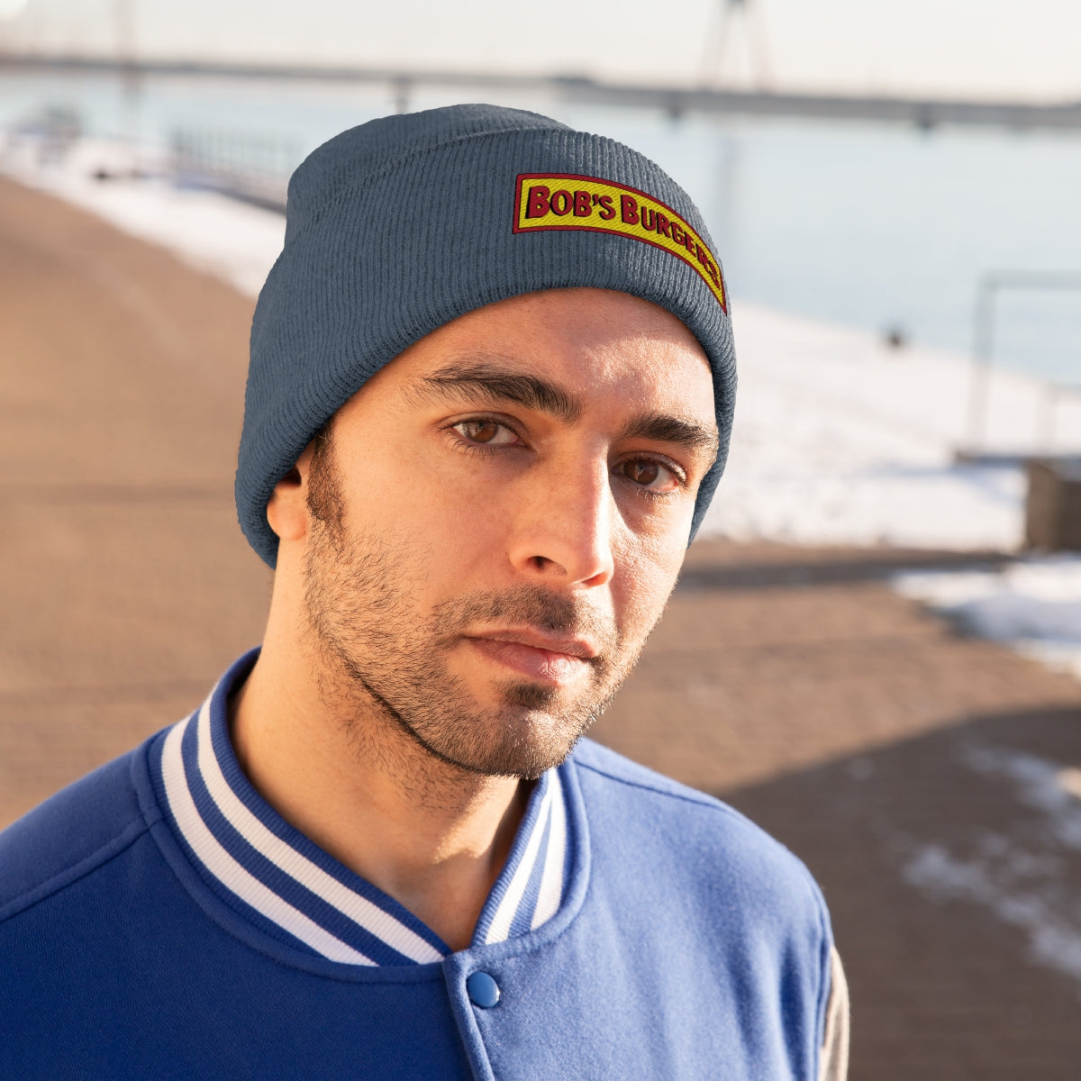 Bob's Burgers Embroidered Beanie - Just Like Bob Bob's Burgers