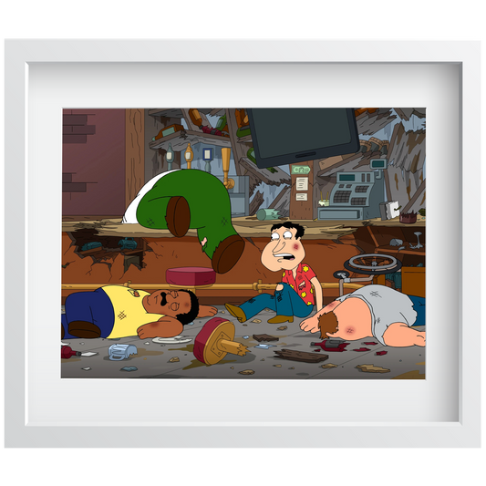 Personalized Just Like Family Guy Character Portrait - Just Like Bob Bob's Burgers