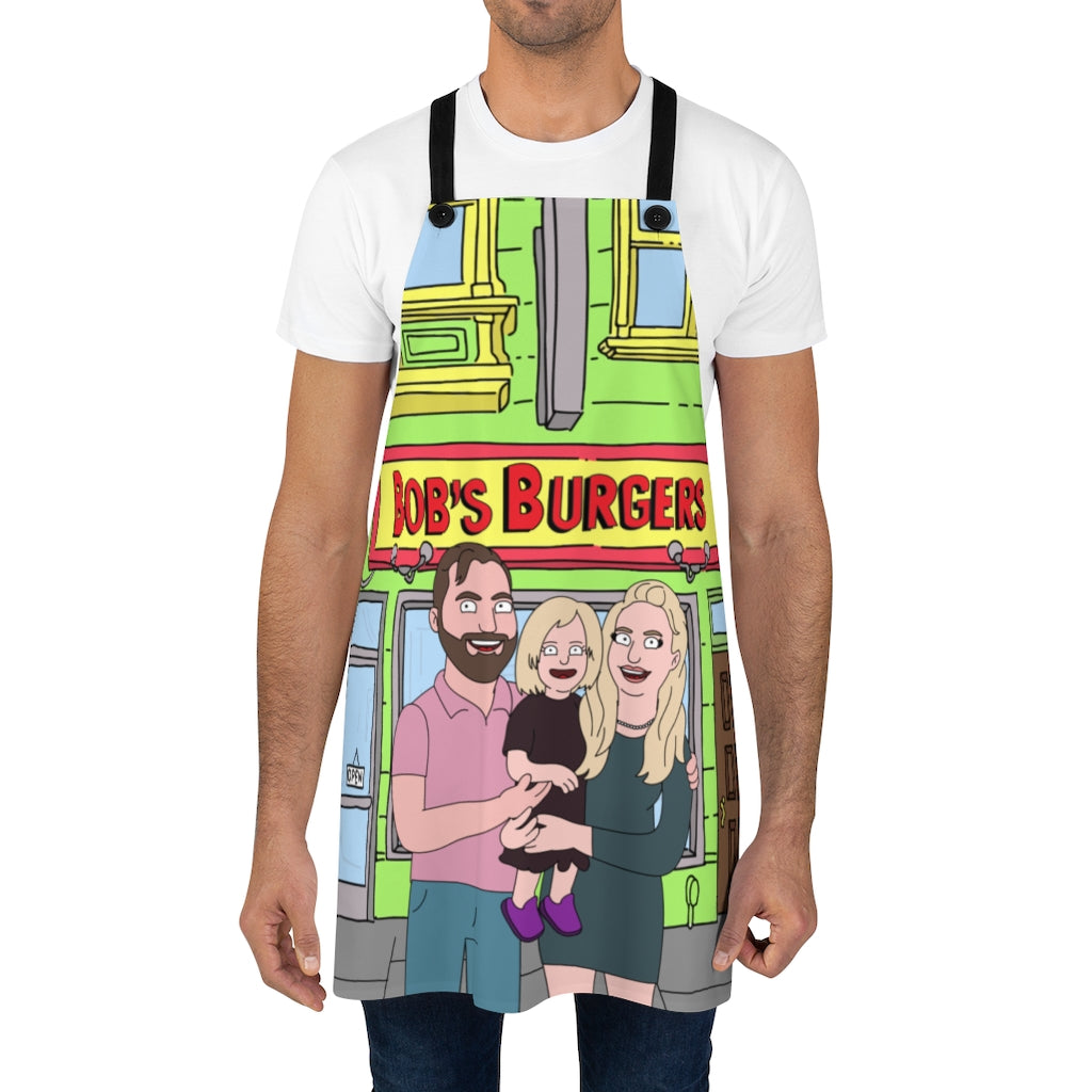 Personalized Chef Apron - Just Like Bob Bob's Burgers