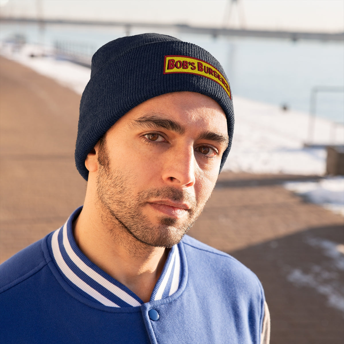 Bob's Burgers Embroidered Beanie - Just Like Bob Bob's Burgers