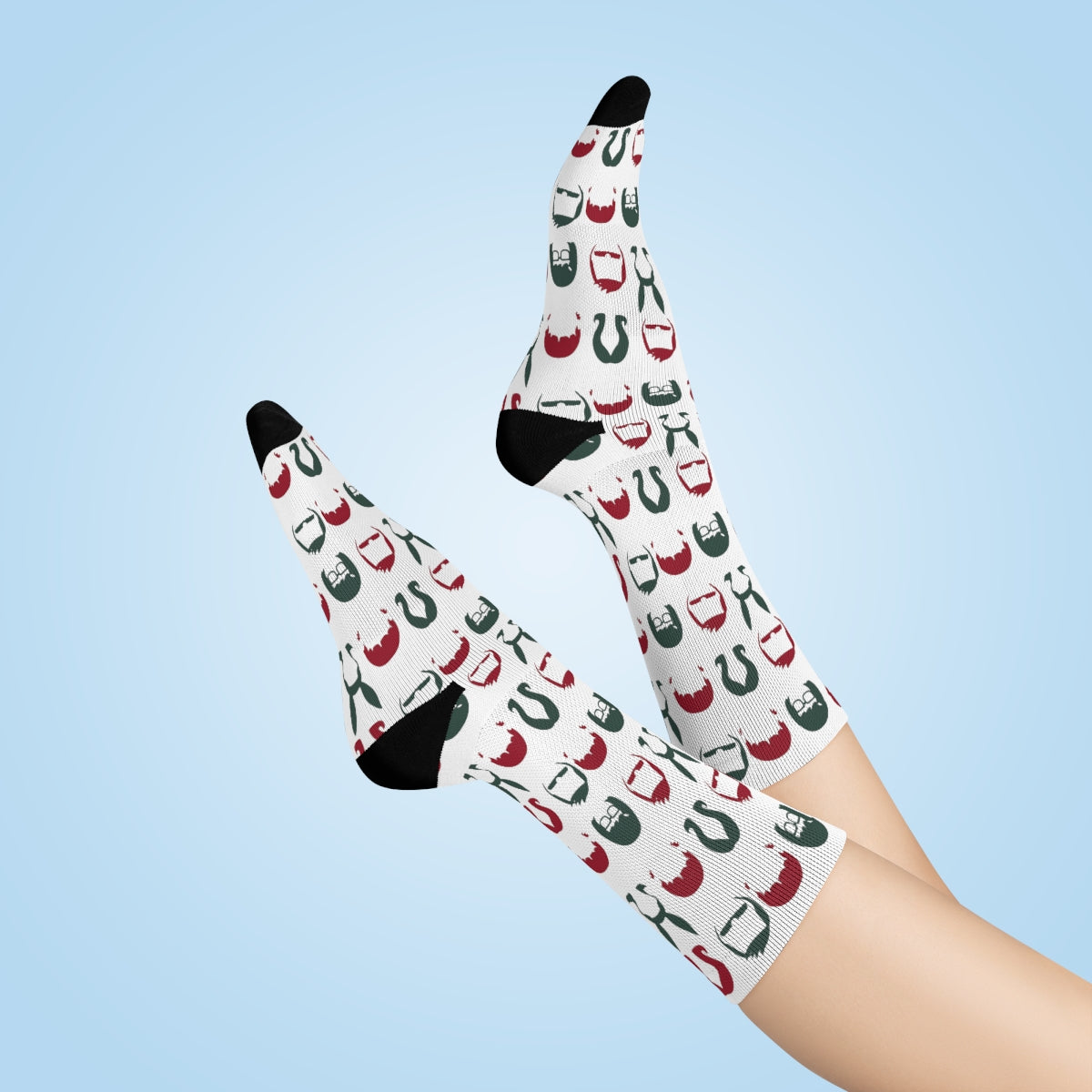 All Belcher's Christmas Crew Socks - Just Like Bob Bob's Burgers