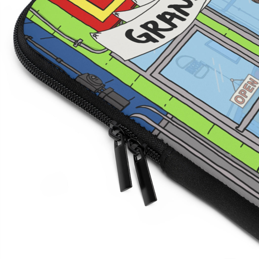 Personalized Laptop Sleeve - Just Like Bob Bob's Burgers