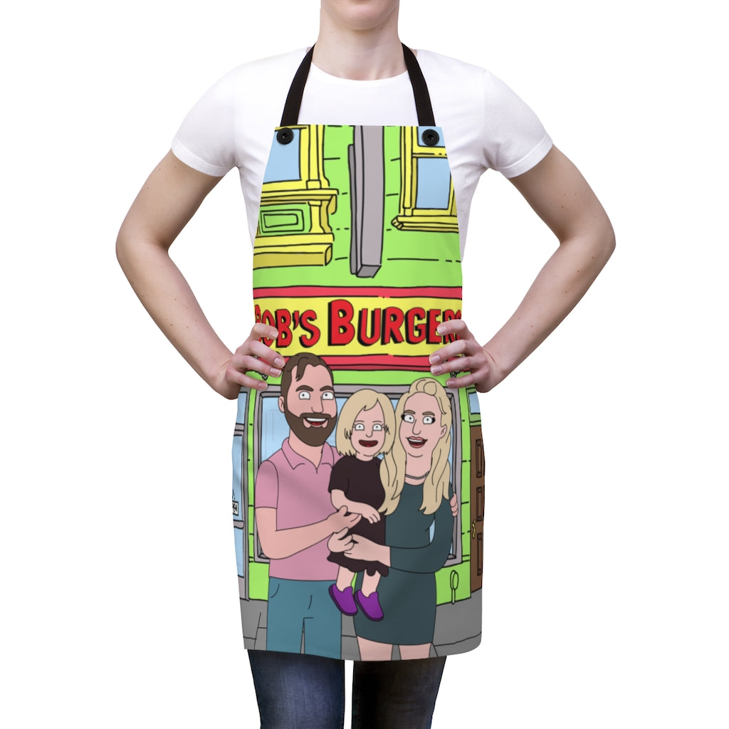 Personalized Chef Apron - Just Like Bob Bob's Burgers