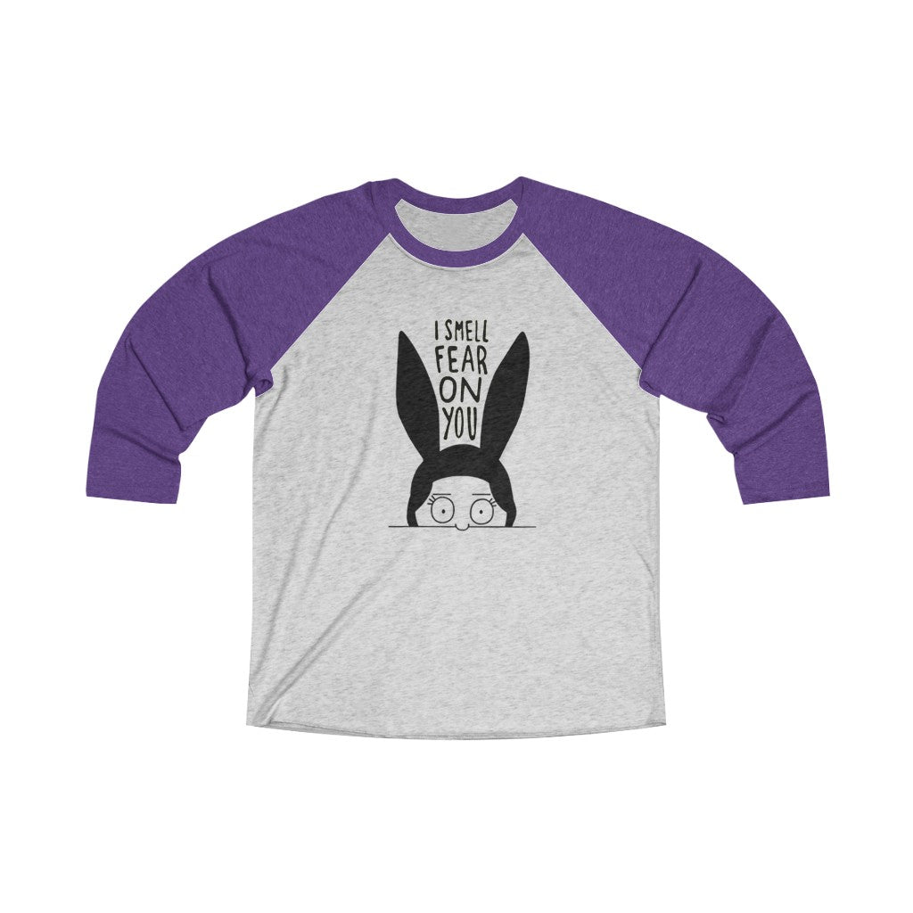 I Smell Fear Unisex Raglan Tee - Just Like Bob Bob's Burgers